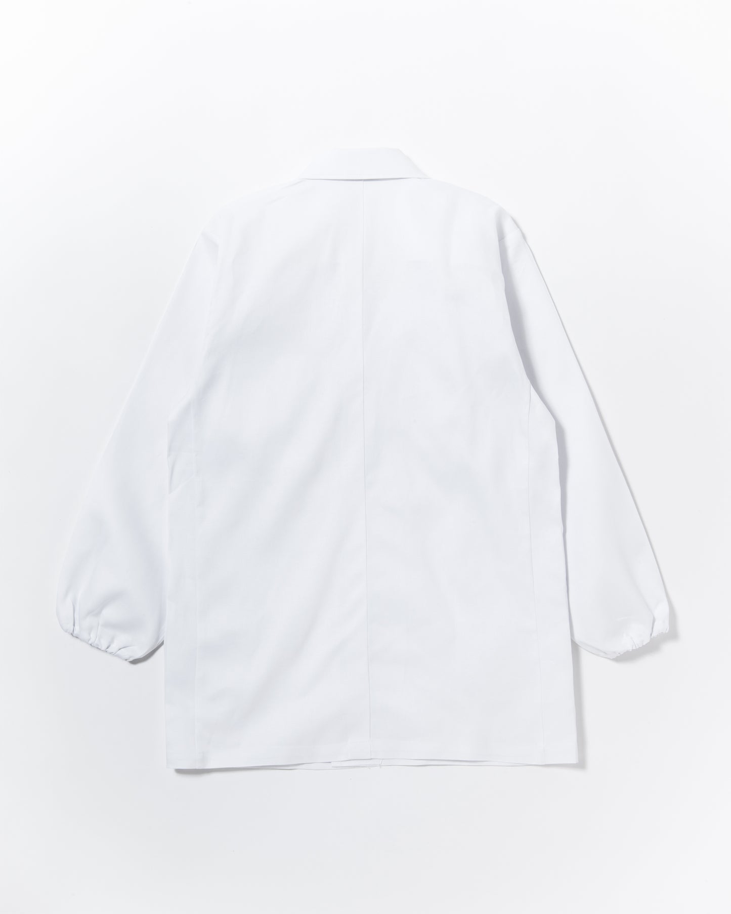 長袖襟付き白衣