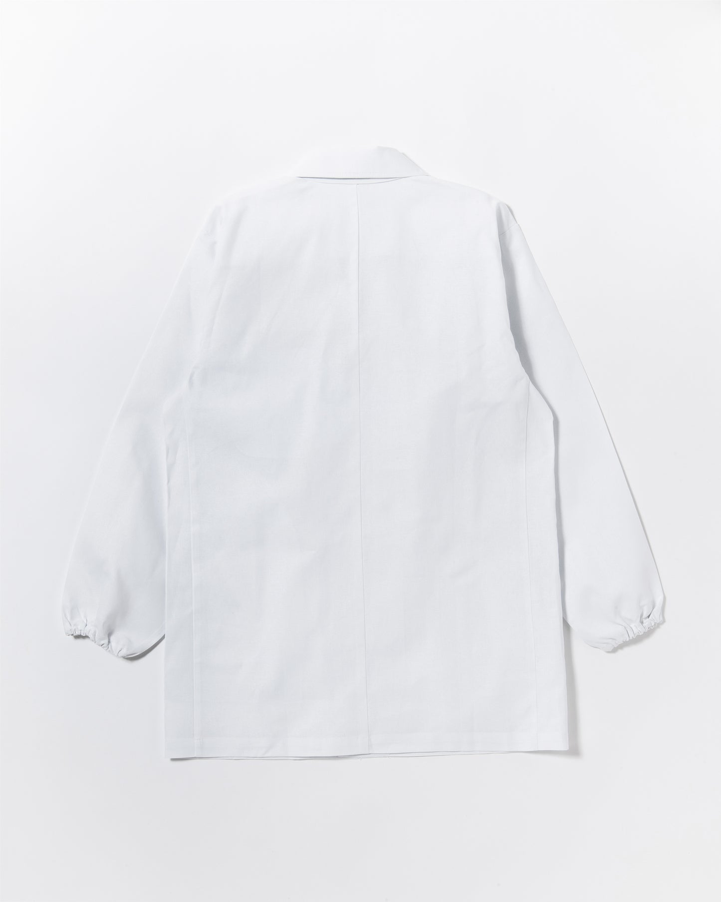 長袖襟付き白衣