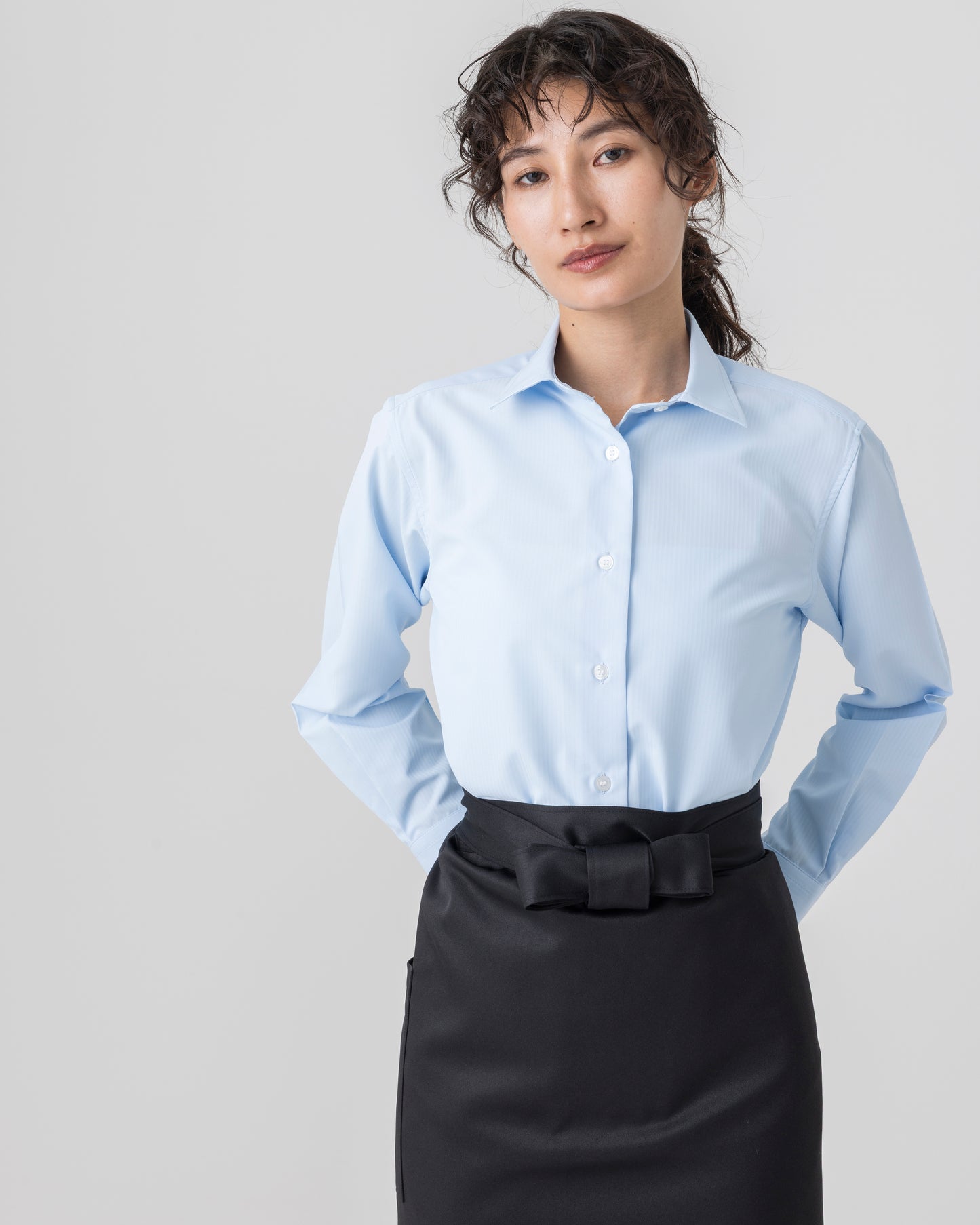 ロングサロンエプロン