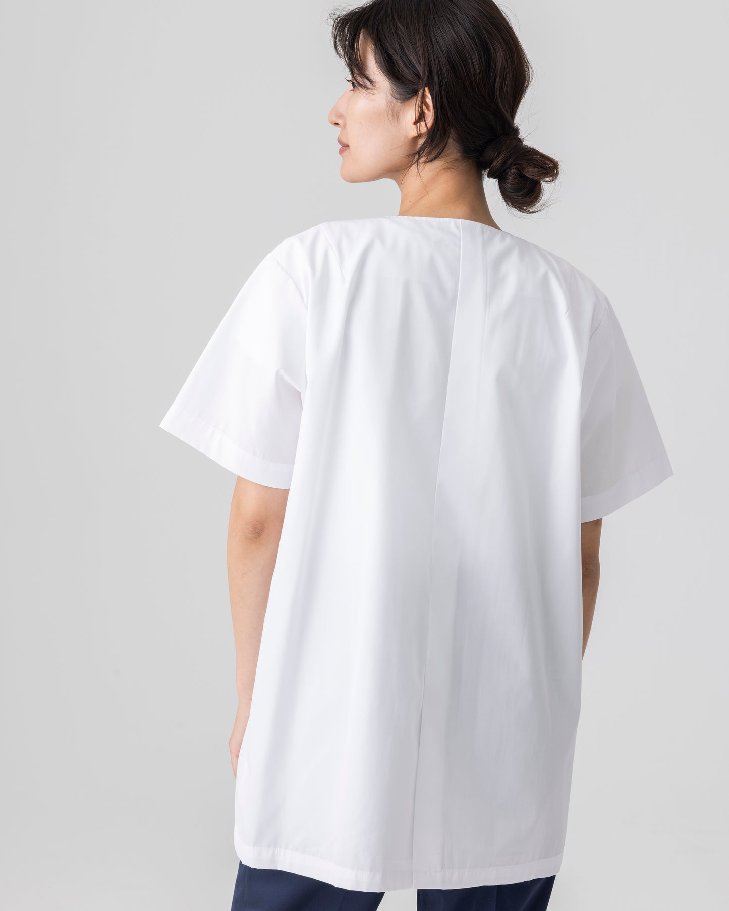 半袖襟無し白衣