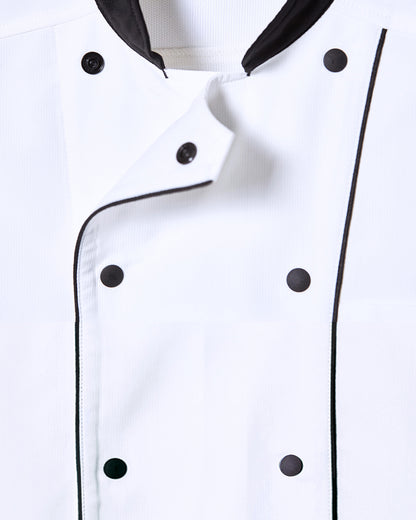 八分袖軽量コックコート