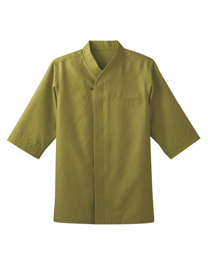 七分袖和風シャツ