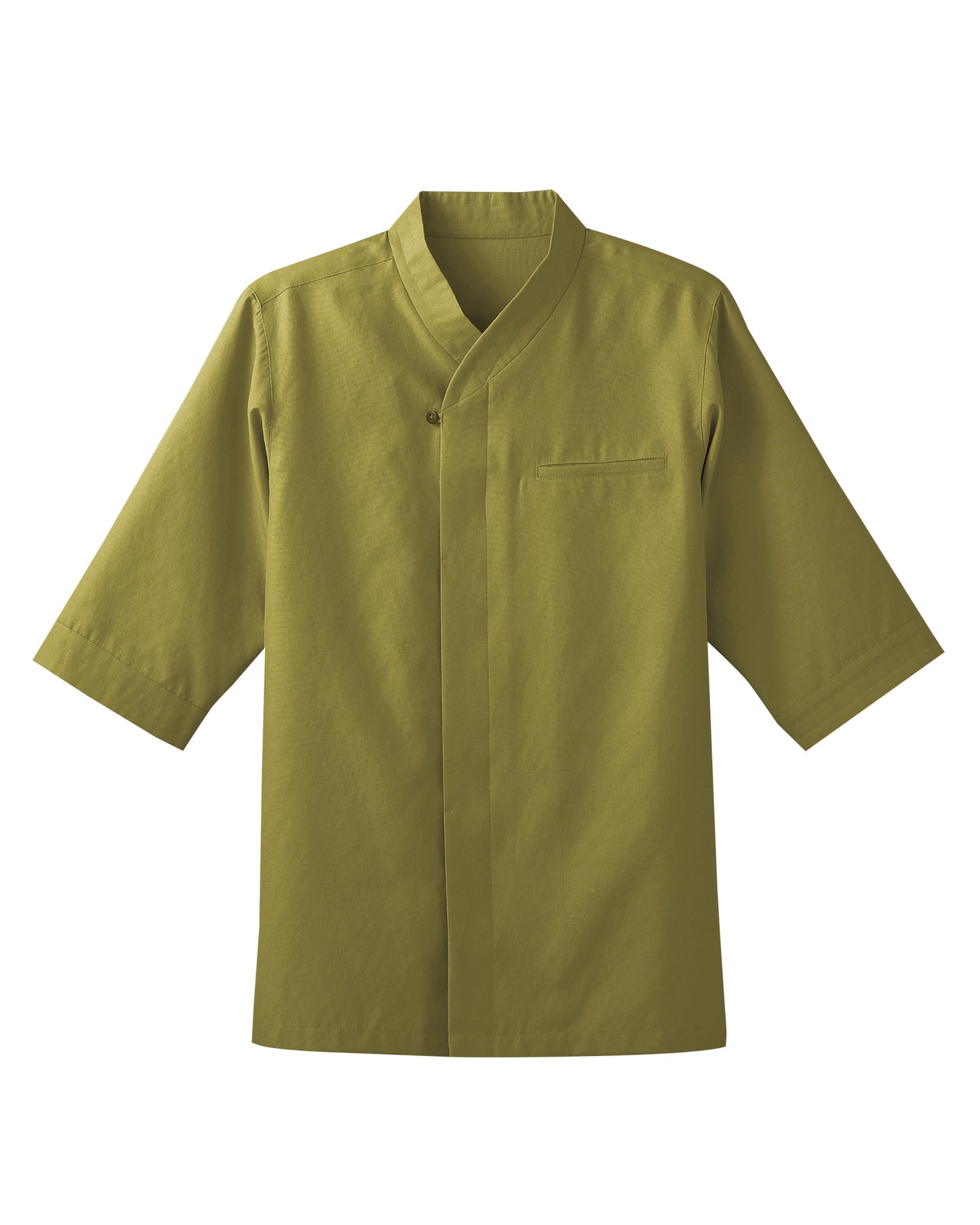 七分袖和風シャツ