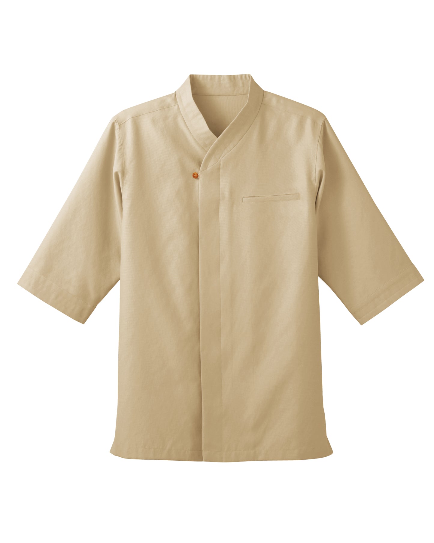 七分袖和風シャツ