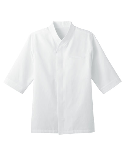 七分袖和風シャツ