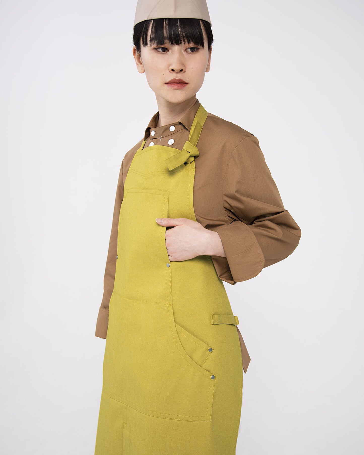 デニムエプロン