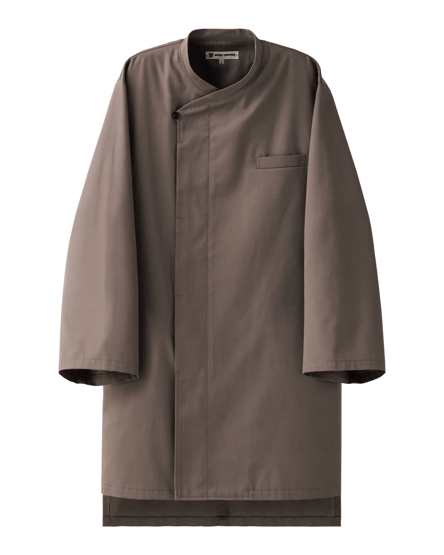 九分袖横掛け和風上衣