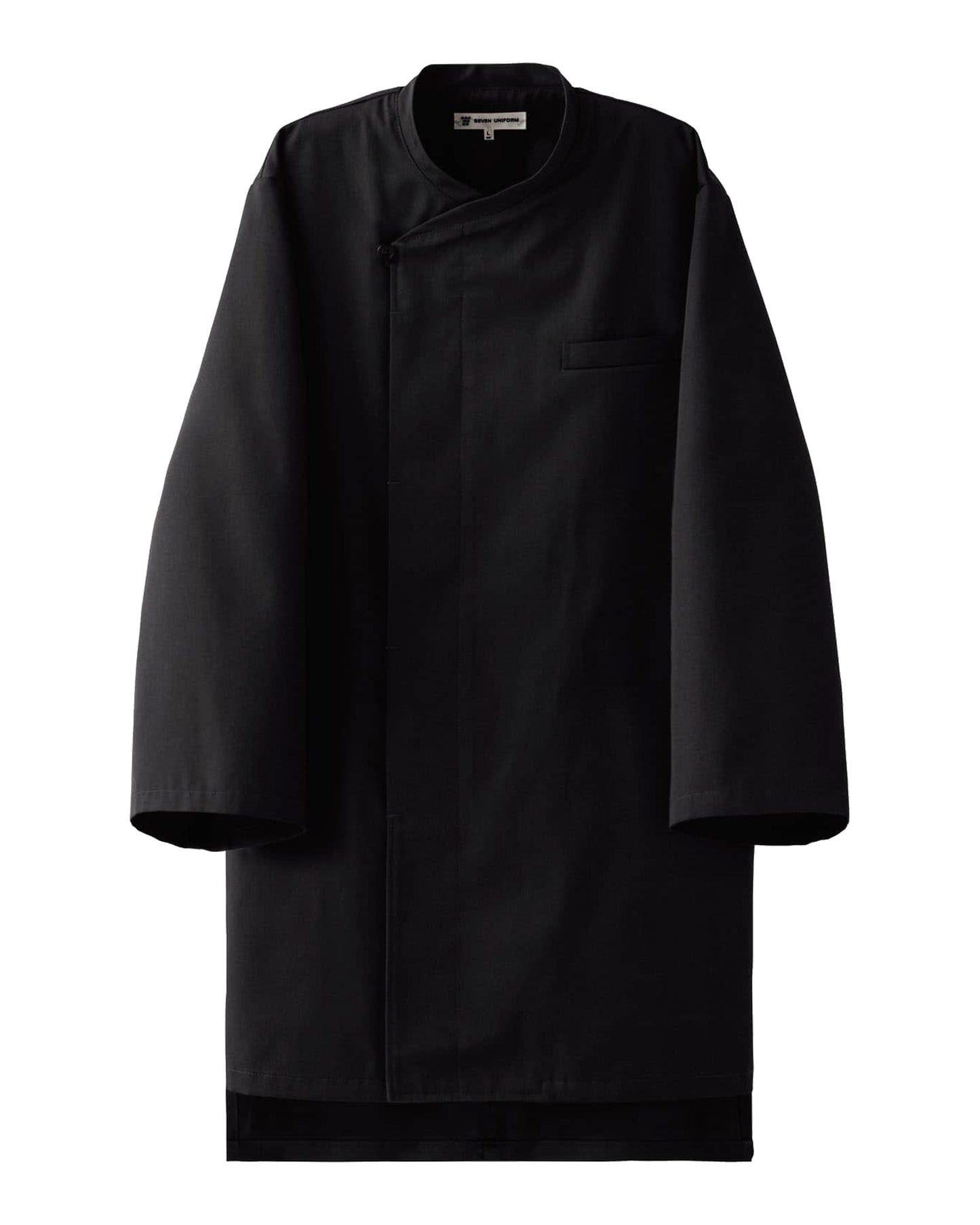 九分袖横掛け和風上衣