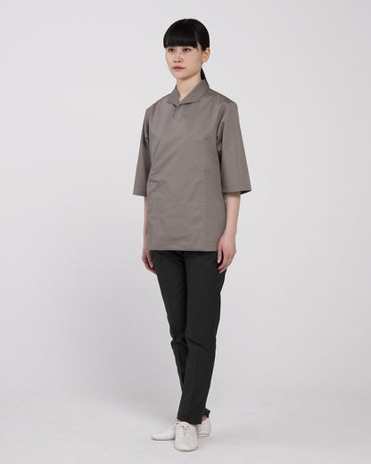 襟付き甚平風上衣