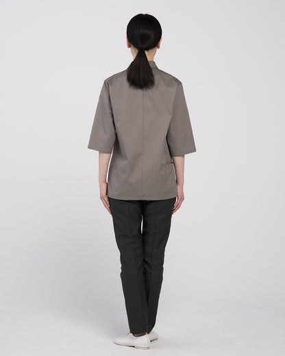 襟付き甚平風上衣