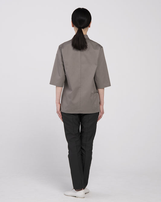 襟付き甚平風上衣