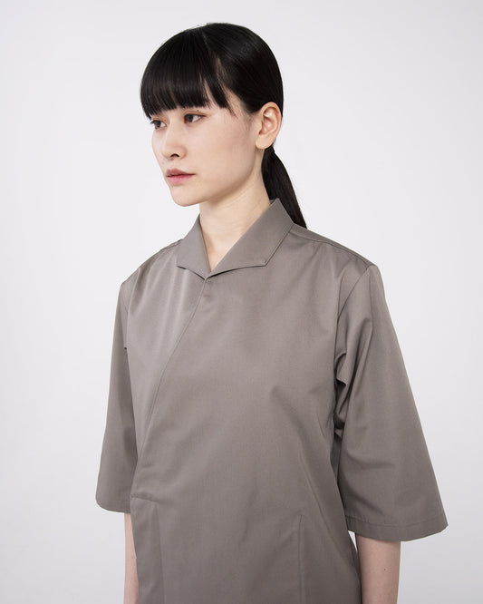 襟付き甚平風上衣