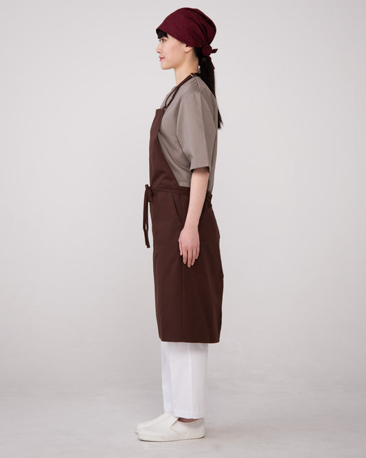 胸付きエプロン