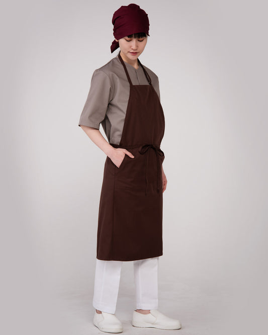 胸付きエプロン