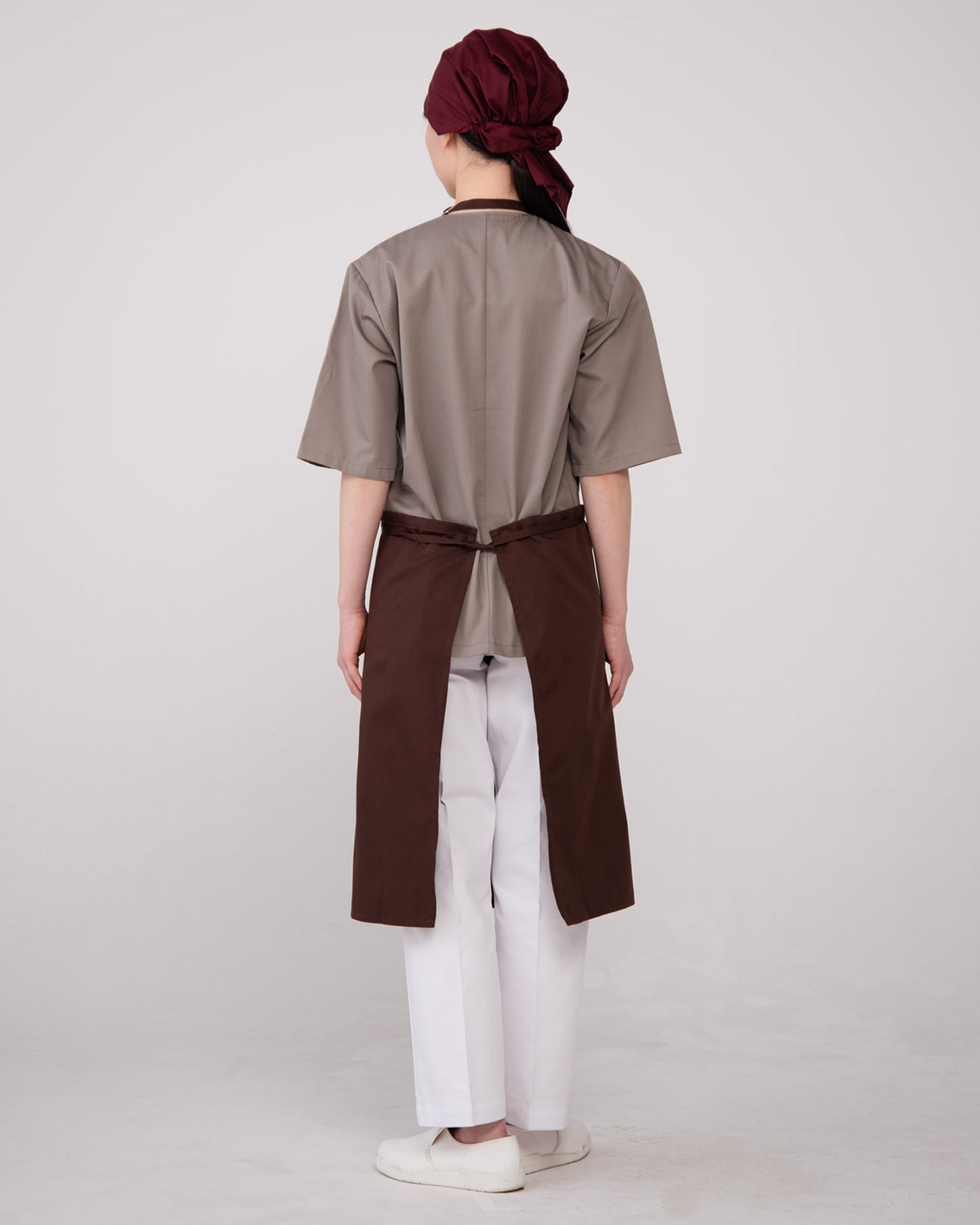 胸付きエプロン