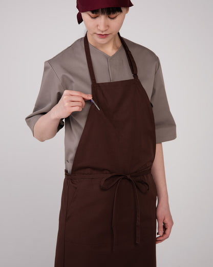 胸付きエプロン