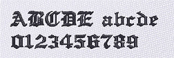 11.ゴシック(ブロック)