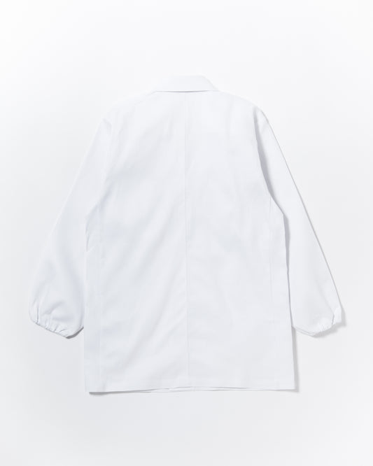 長袖襟付き白衣