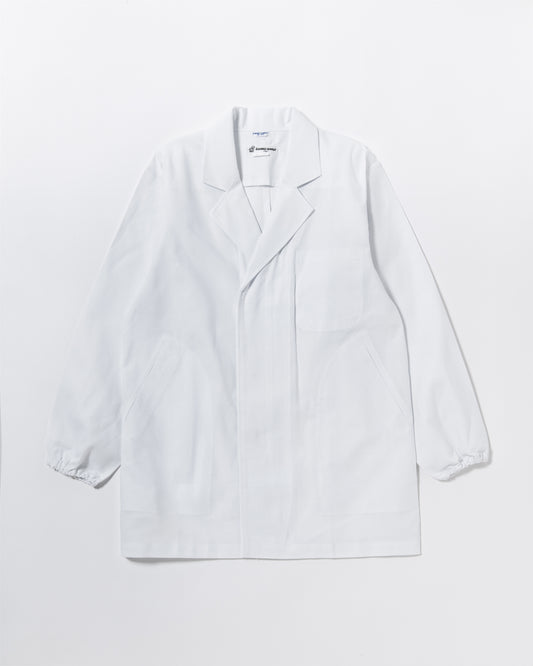 長袖襟付き白衣