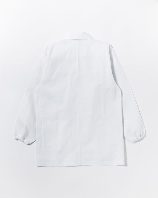 長袖襟付き白衣