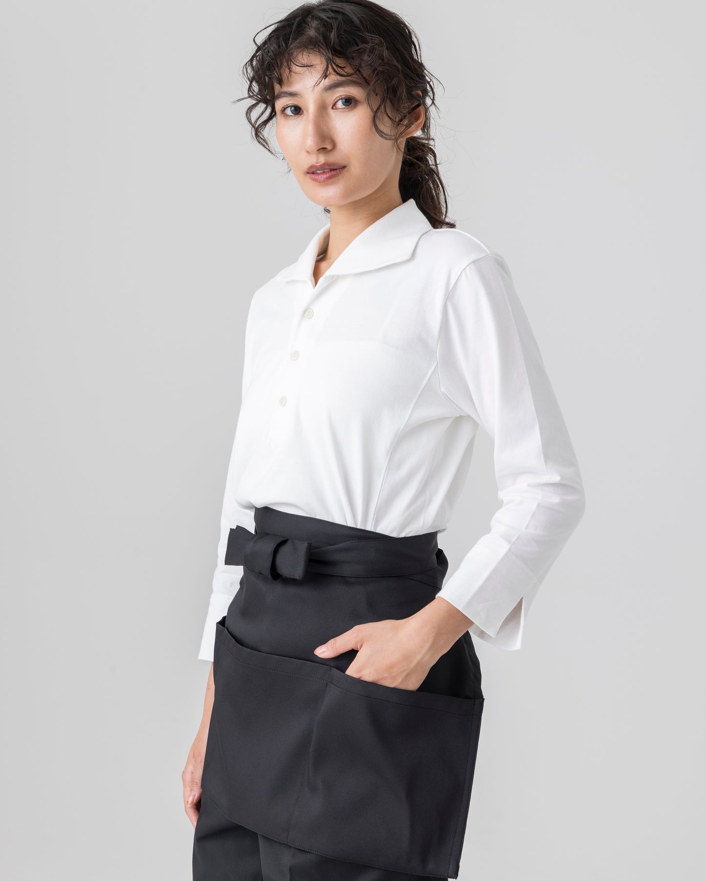 ショートサロンエプロン