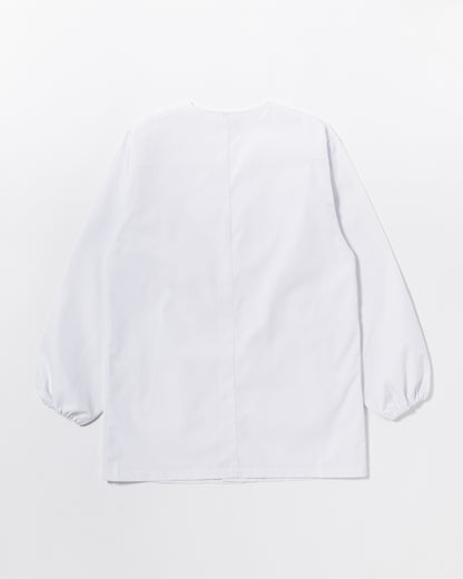 長袖襟無し白衣