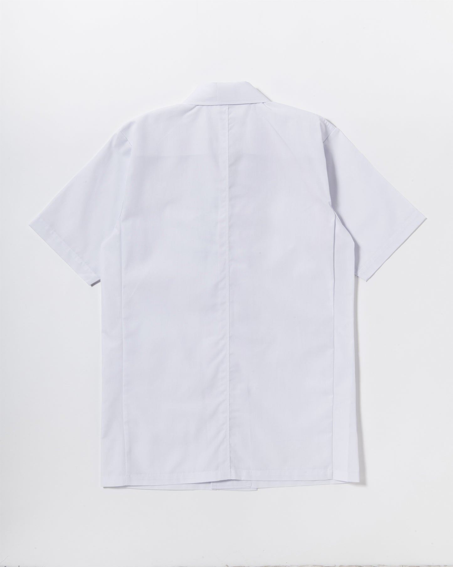 半袖襟付き白衣
