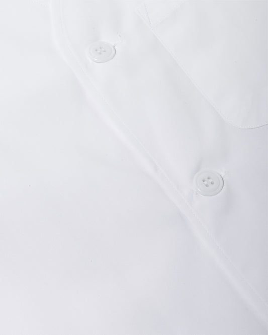 七分袖襟無し白衣