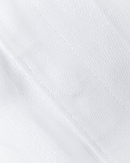 七分袖襟付き白衣