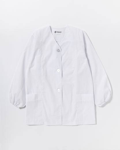 長袖襟無し白衣