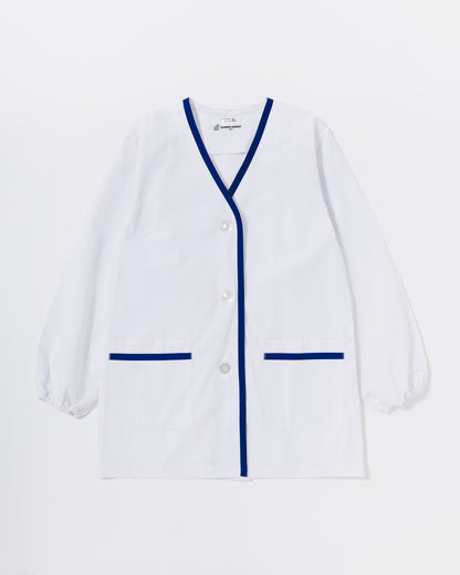 長袖襟無し白衣