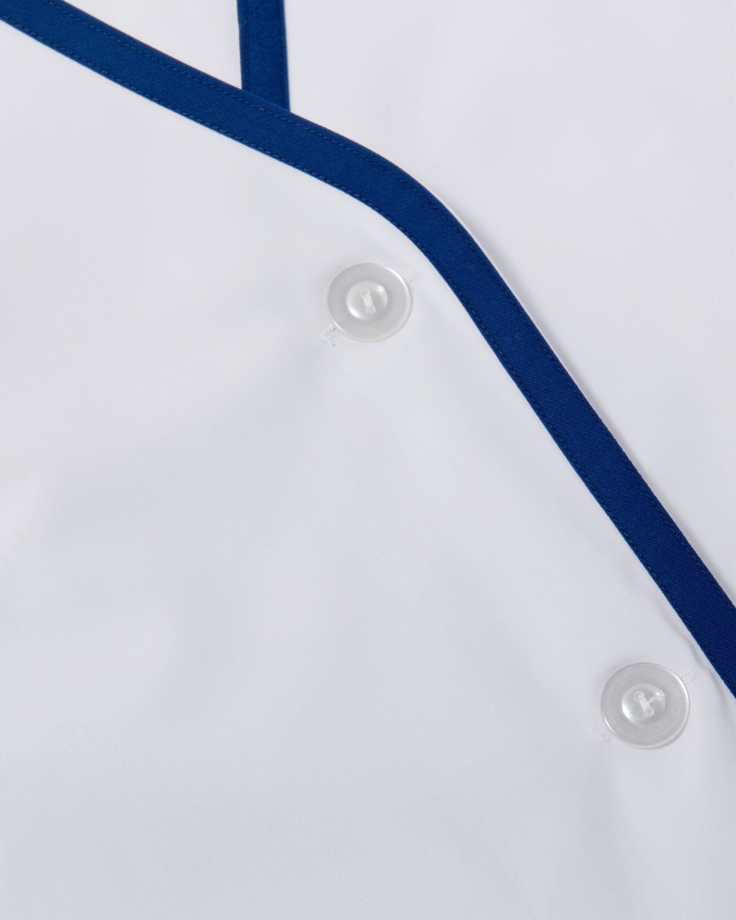 長袖襟無し白衣