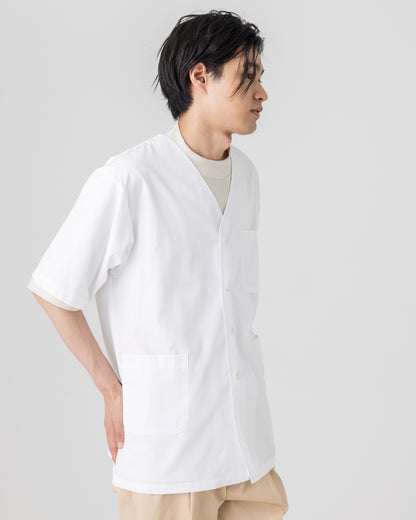 半袖襟無し白衣