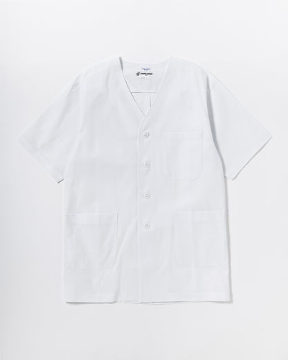 半袖襟無し白衣