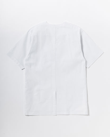 半袖襟無し白衣
