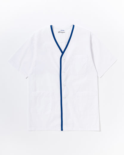 半袖襟無し白衣