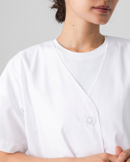 半袖襟無し白衣