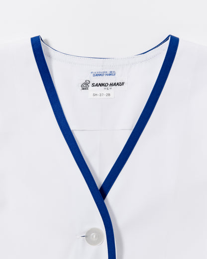 半袖襟無し白衣