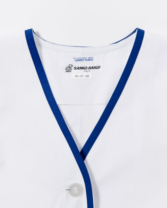 半袖襟無し白衣