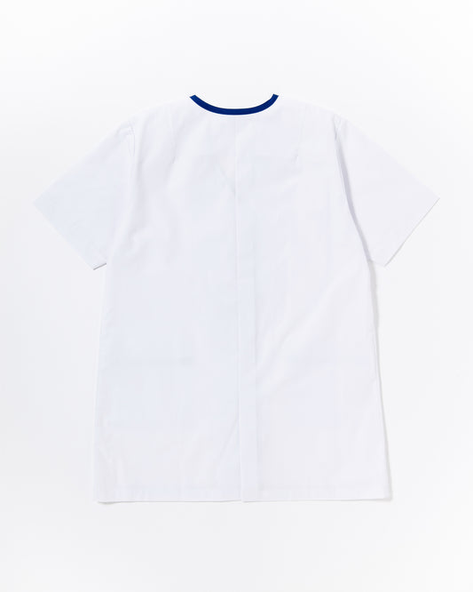 半袖襟無し白衣