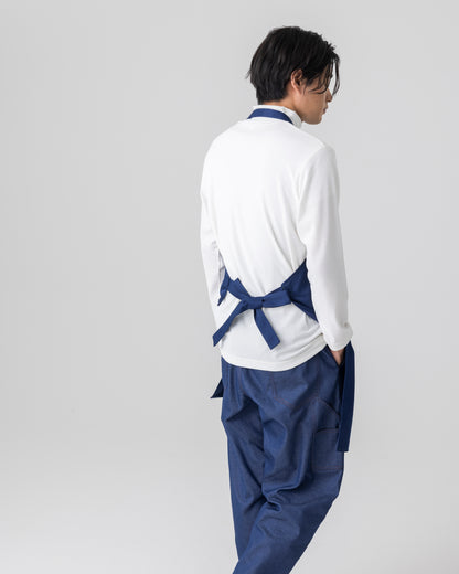 胸付きエプロン